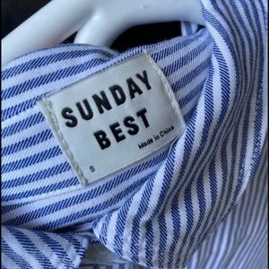 Aritzia - Sunday Best Oxford shirt size small